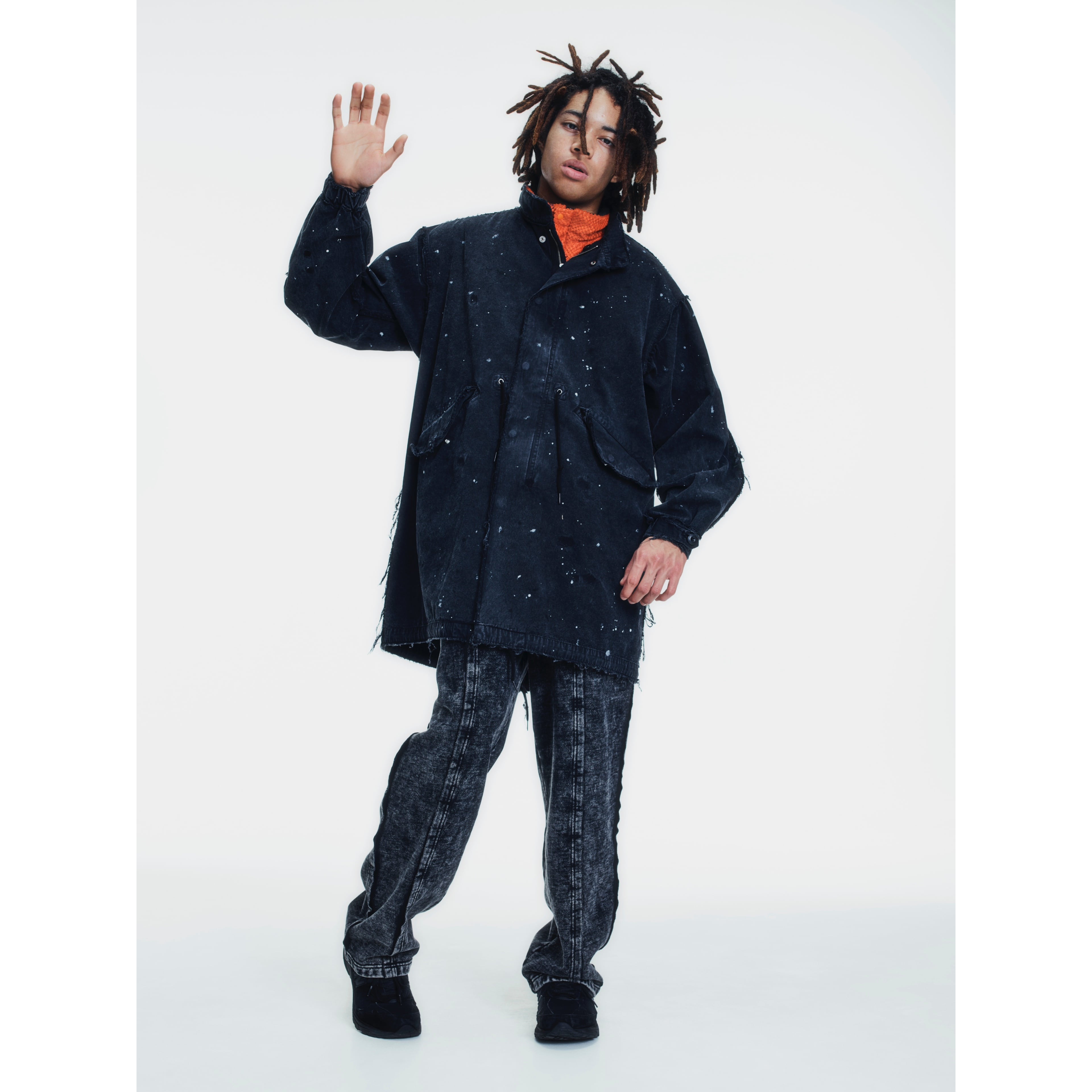 F-LAGSTUF-F MODS COAT (BLACK) | HEIGHTS Online Store