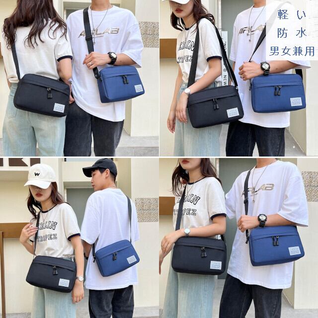 ショルダーバッグ メンズ レディース 4color ブラック グレー ブルー