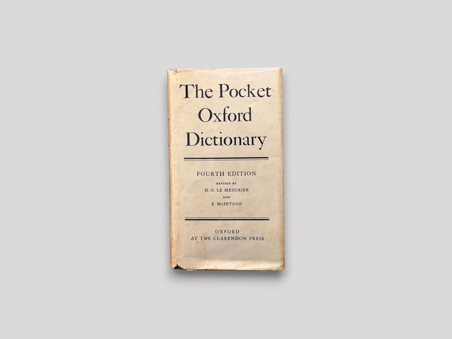 SG198】【REPRINT】The Pocket Oxford Dictionary of Current English