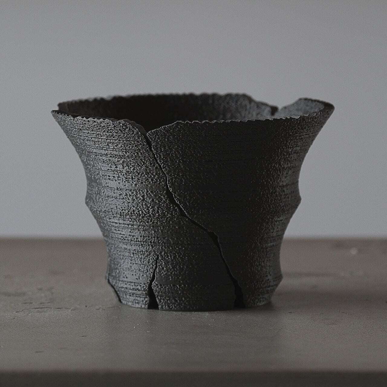 Green Mountain クラックスリット鉢 G 大鉢 (15cm) | one4