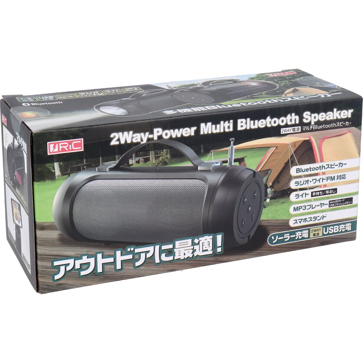 RiC 2WAY電源 マルチBluetoothスピーカー | keinori3