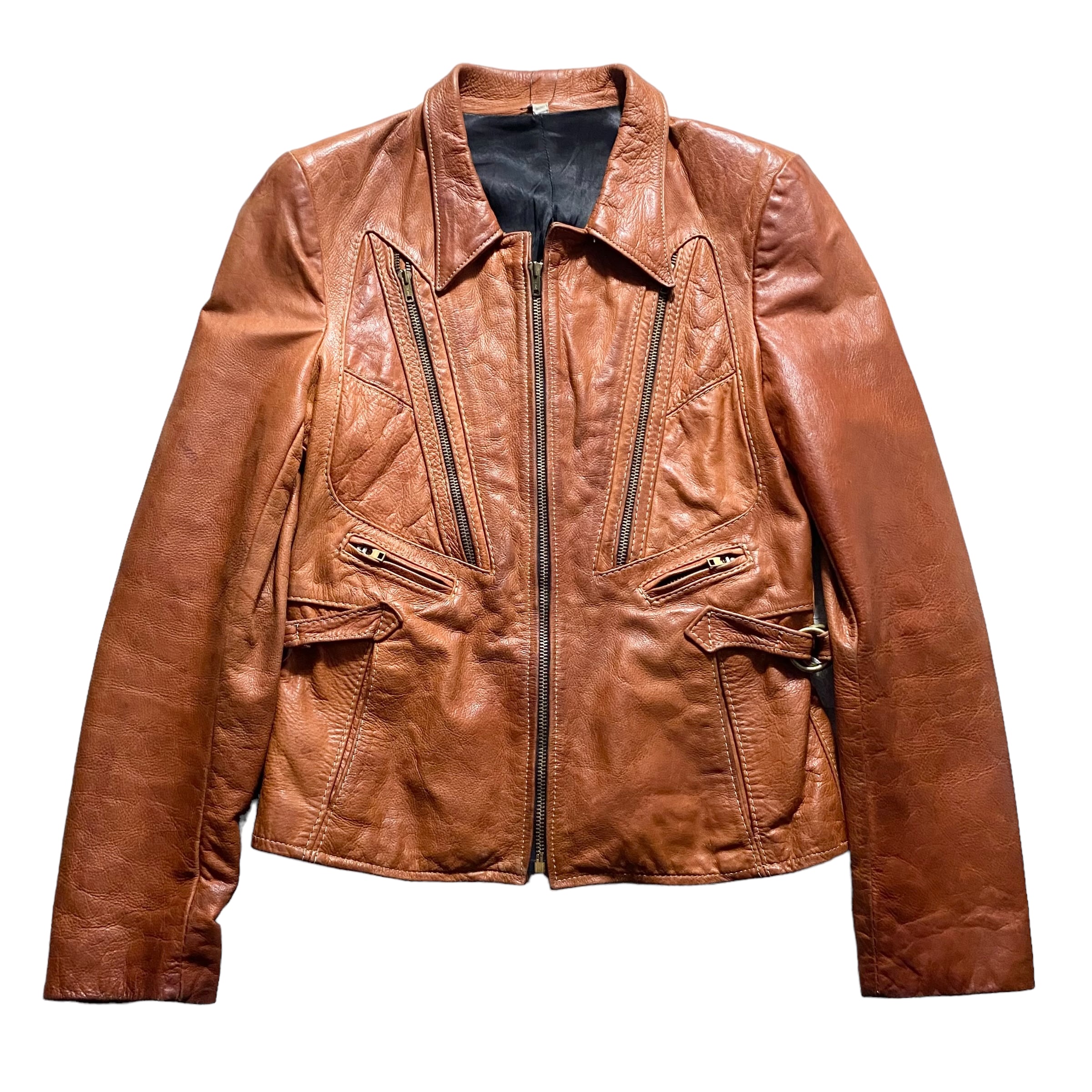 vintage 1970’s GANDALF craft leather jacket | NOIR ONLINE powered by BASE