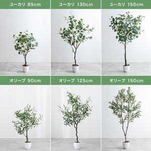 観葉植物 ユーカリ フェイクグリーン 光触媒人工観葉植物 高さ130cm