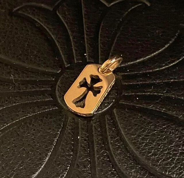 CHROME HEARTS クロムハーツ  22K タイニー  カットアウト