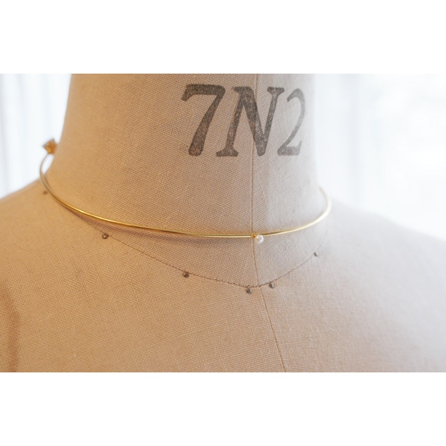 Beatriz Palacios/　Two-sided choker  