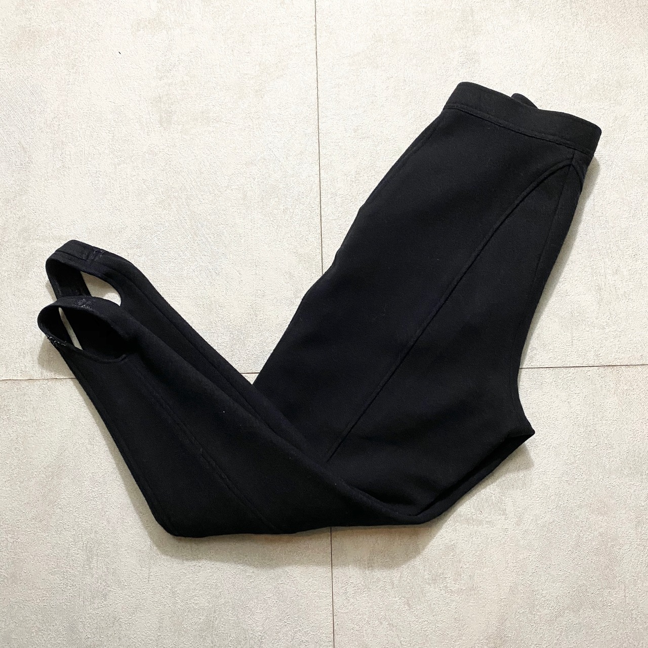vintage ISSEY MIYAKE black wool ski pants