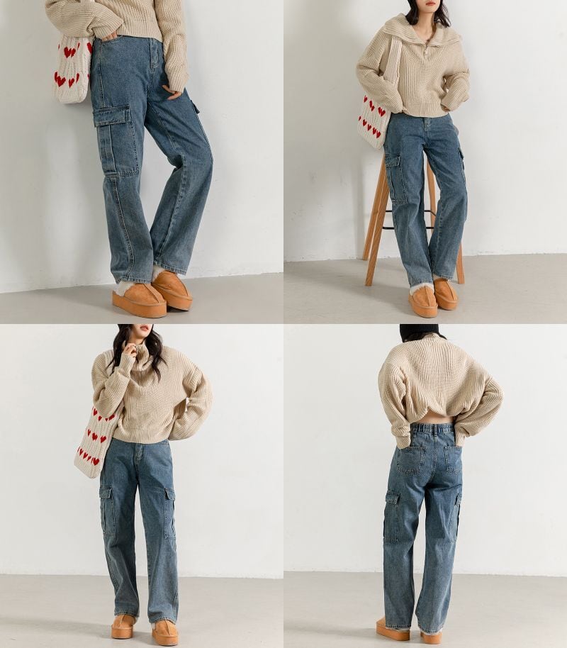 宅配便】デニムカーゴパンツ／pants507 | DAY CLOSET｜ レディース