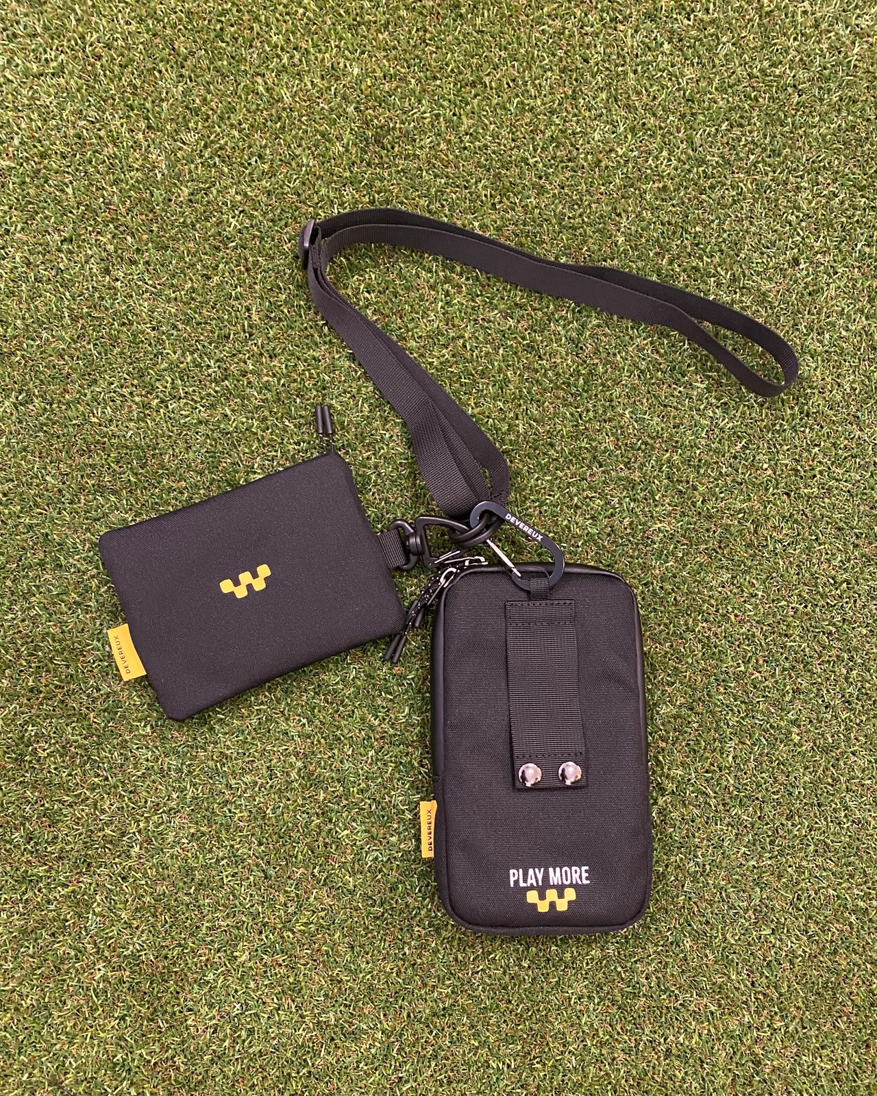 DEVEREUX GOLF】DVRXショルダーポーチ (BLACK) | Sandy GOLF