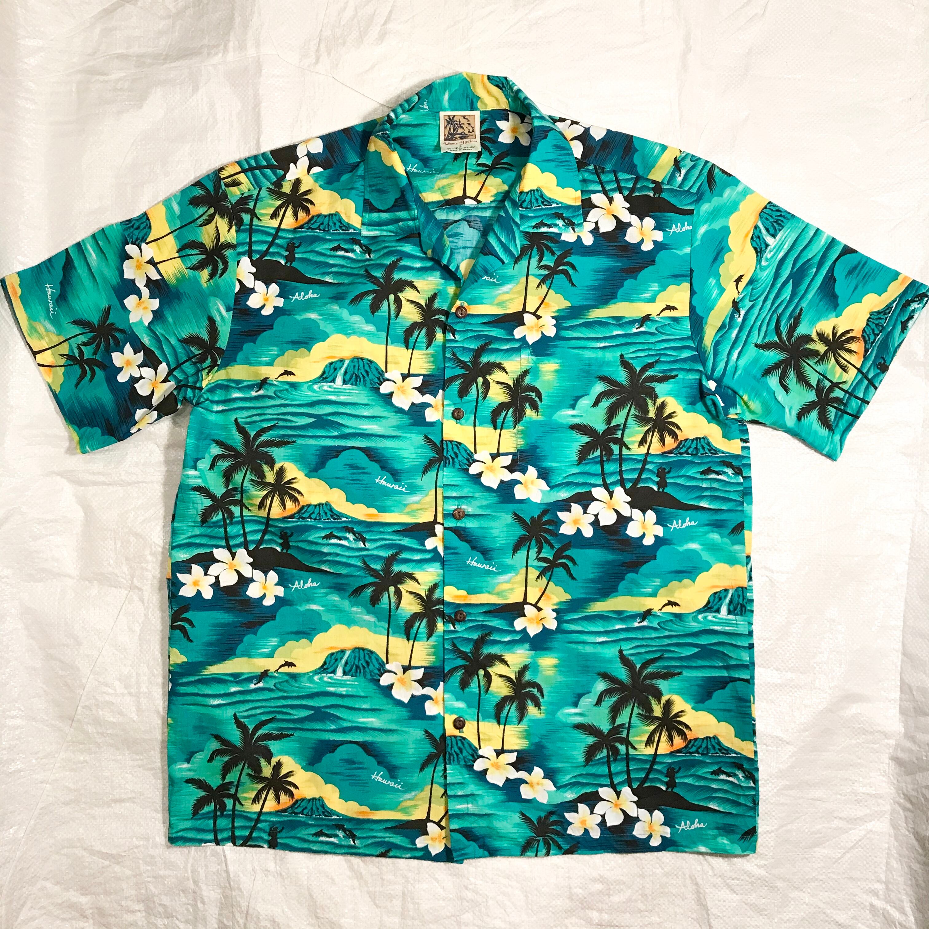 180)【Winnie Fashion】アロハシャツ Made in Hawaii | 温古着新 180)【Winnie Fashion】アロハシャツ Made in Hawaii | 温古着新
