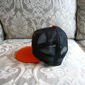 80s feminist MESH CAP
