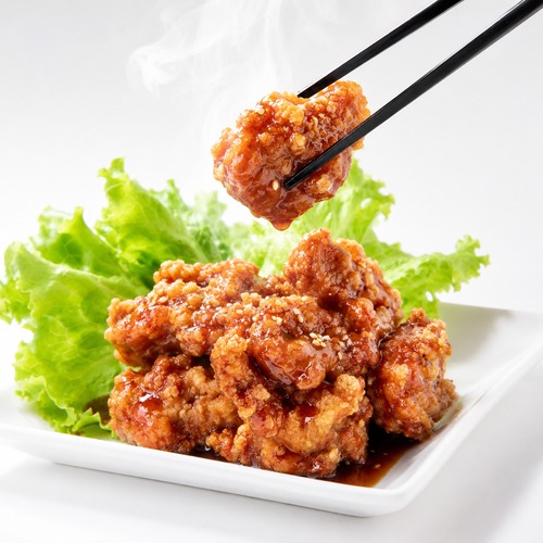 【冷凍おかず/即韓DELIシリーズ/カンジャンチキン※焦がし甘醤油ニンニク味(150g)】※電子レンジ対応】