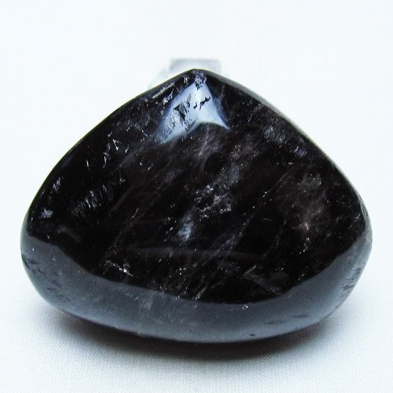 モリオン 置物 ハート 黒水晶 一点物 145-1974 | 天然石