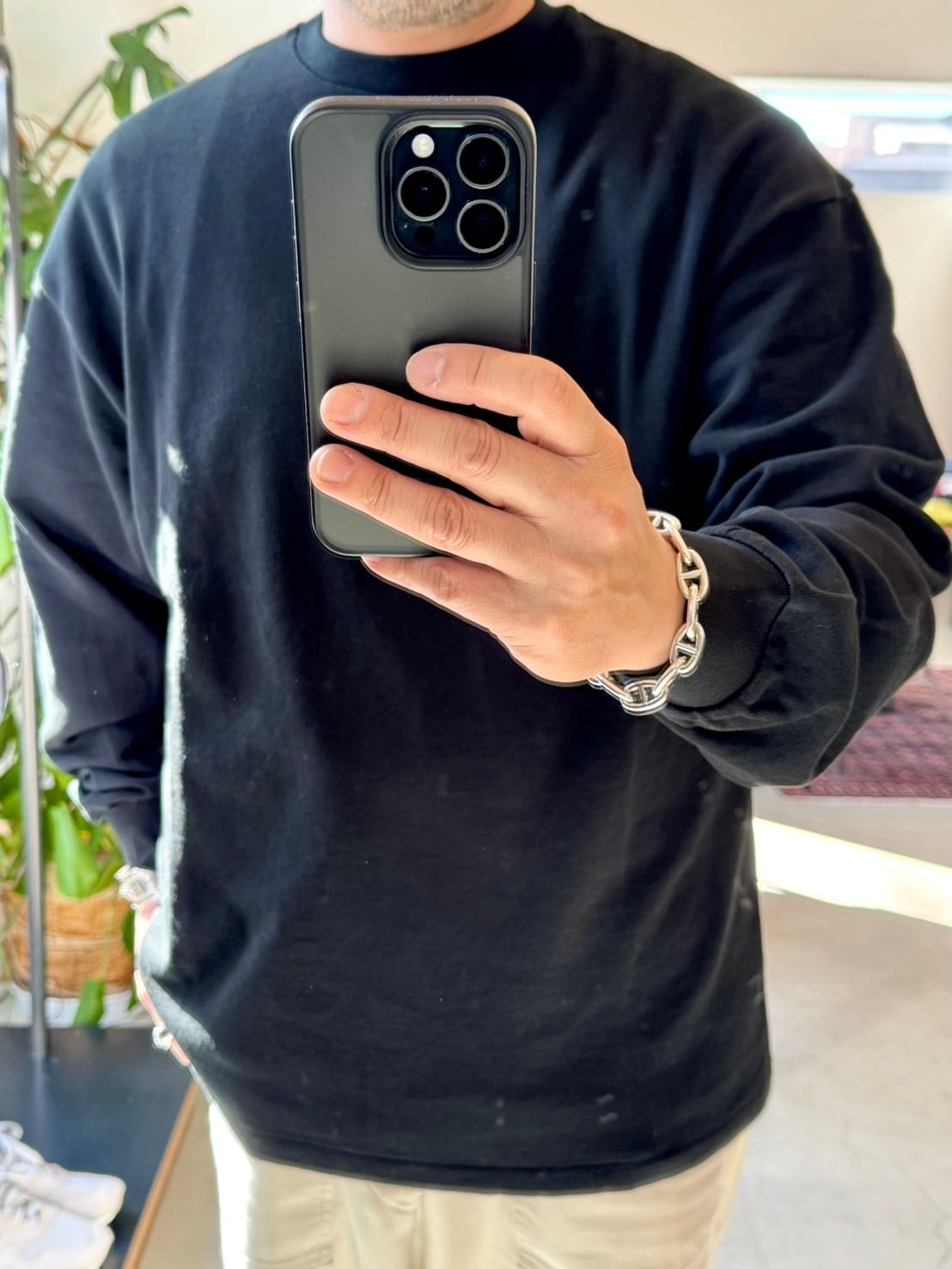 KAPTAIN SUNSHINE Mini Terry L/S Pullover | brownriver
