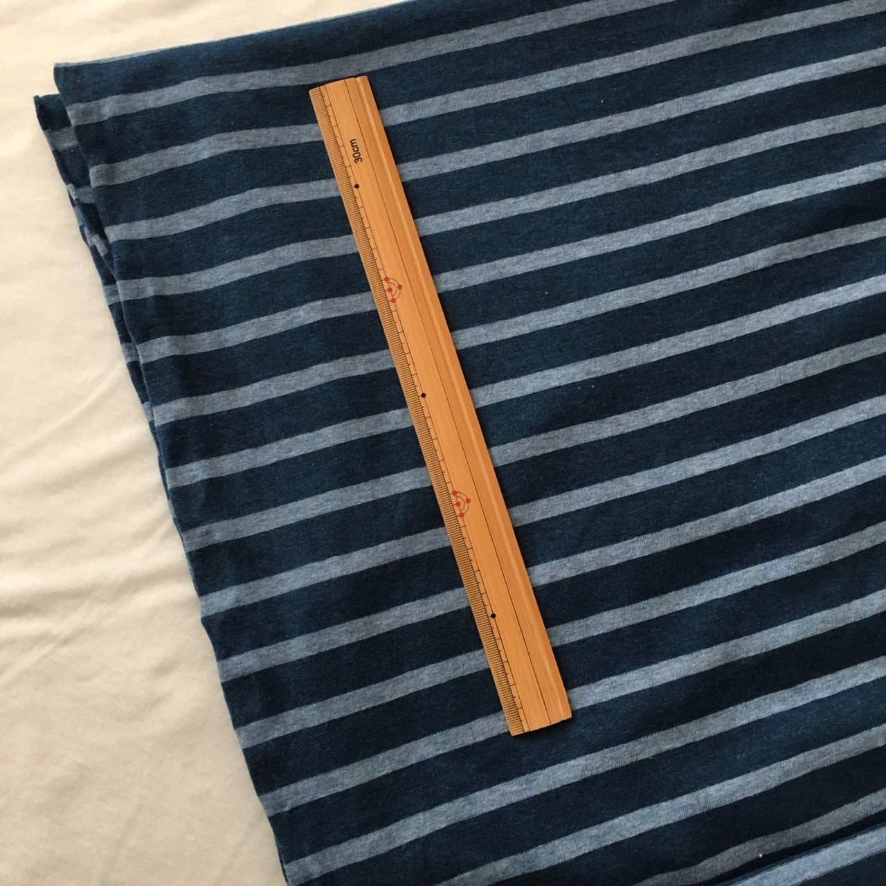 綿系スペック染め天竺ニット生地-2m-curl tricot　2FX/6142●