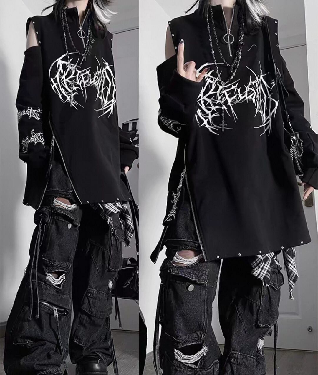 墜悪バンド Tシャツ【柘枝引 TricuspidC】 | PAY ID