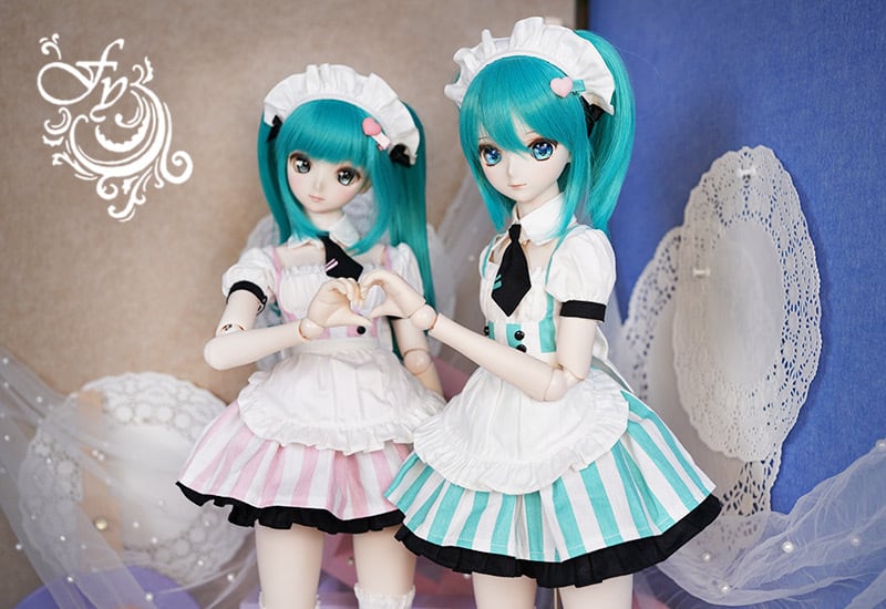 K32 BJD 1/4 ドール 衣装　セーラー服　6点セット　ハンドメイド