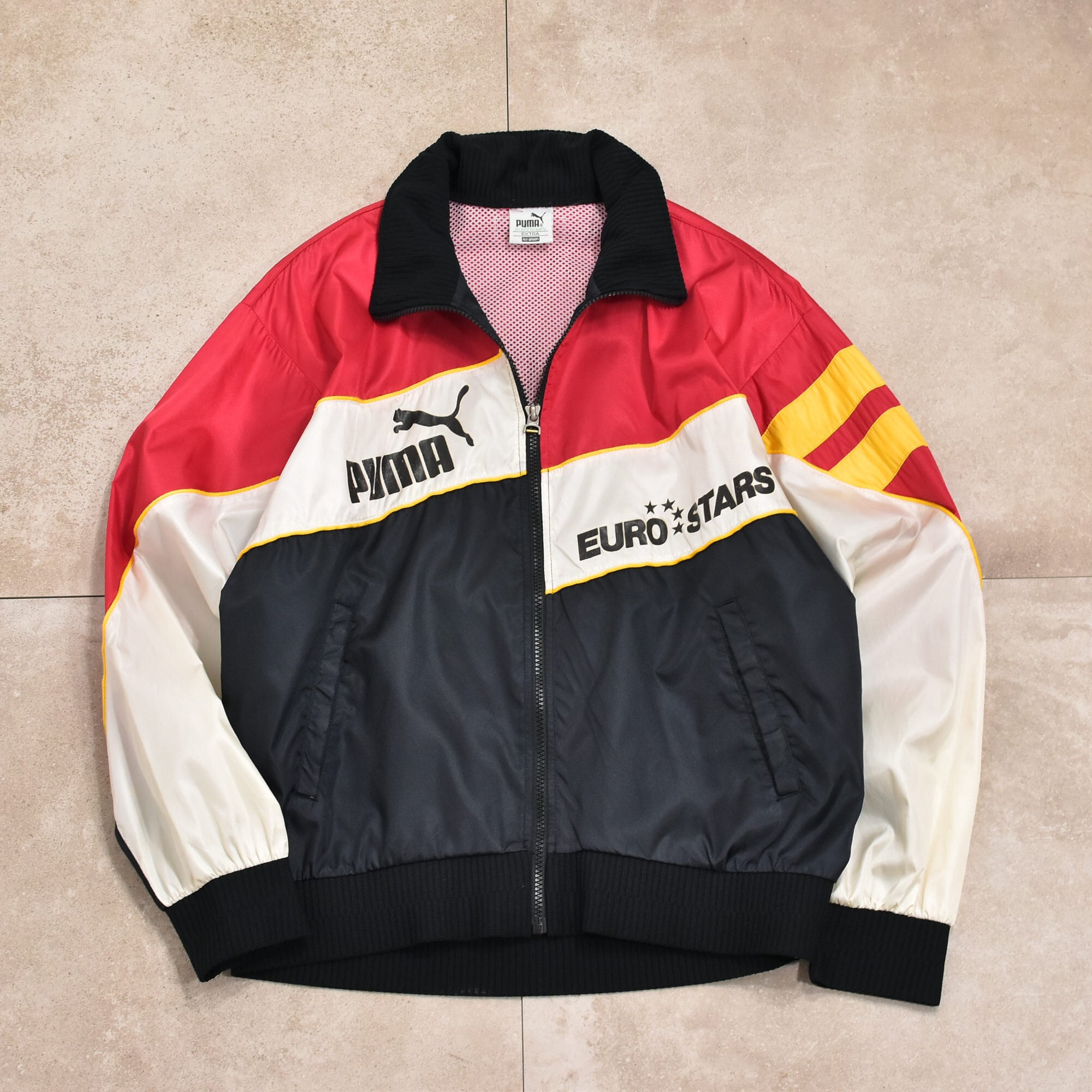 【vintage】70s PUMA track jacket 目ありタグ