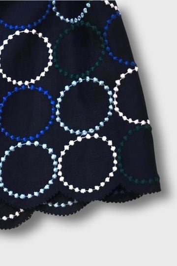 ミナペルホネン キッズ　tambourineスカート 130 mina perhonen 25SS 〉 tambourine 