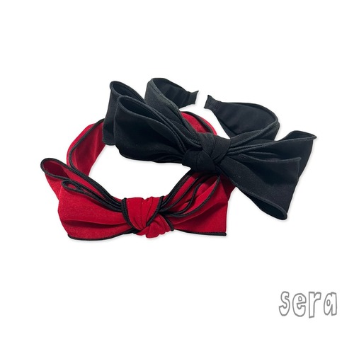 SERA［取寄］ribbon hairband 25winter
