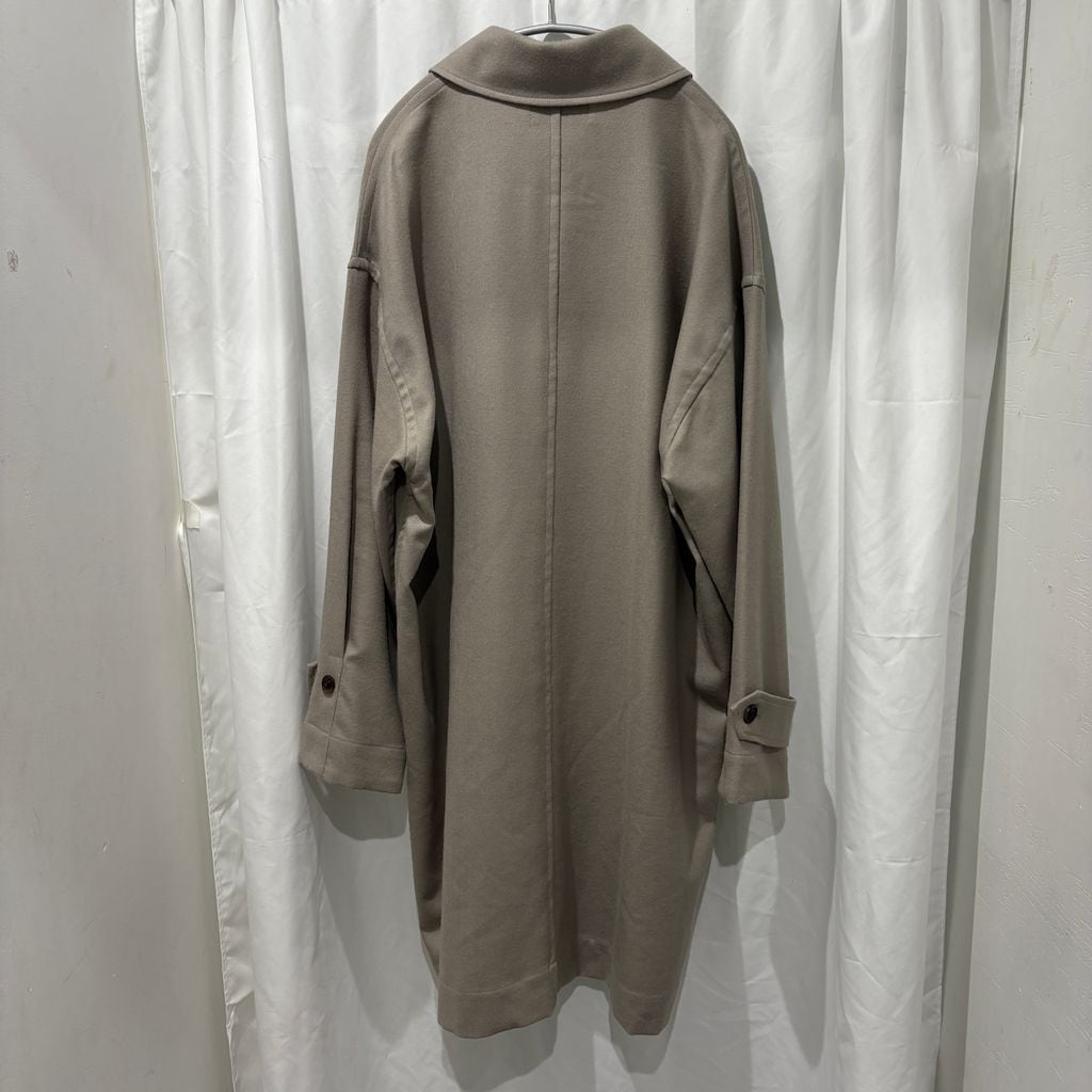marka マーカ SHIRT COAT WOOL SOFT SERGE ステンカラーコートM21C