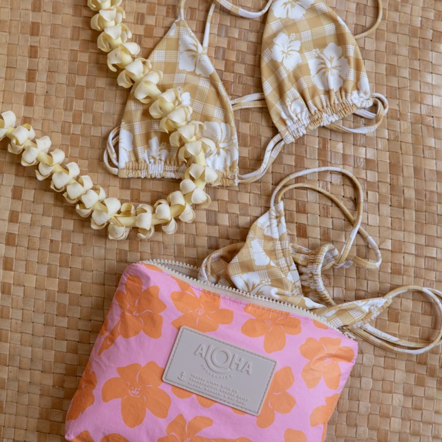 Puakenikeni Buds スモールポーチ  / ALOHA Collection アロハコレクション