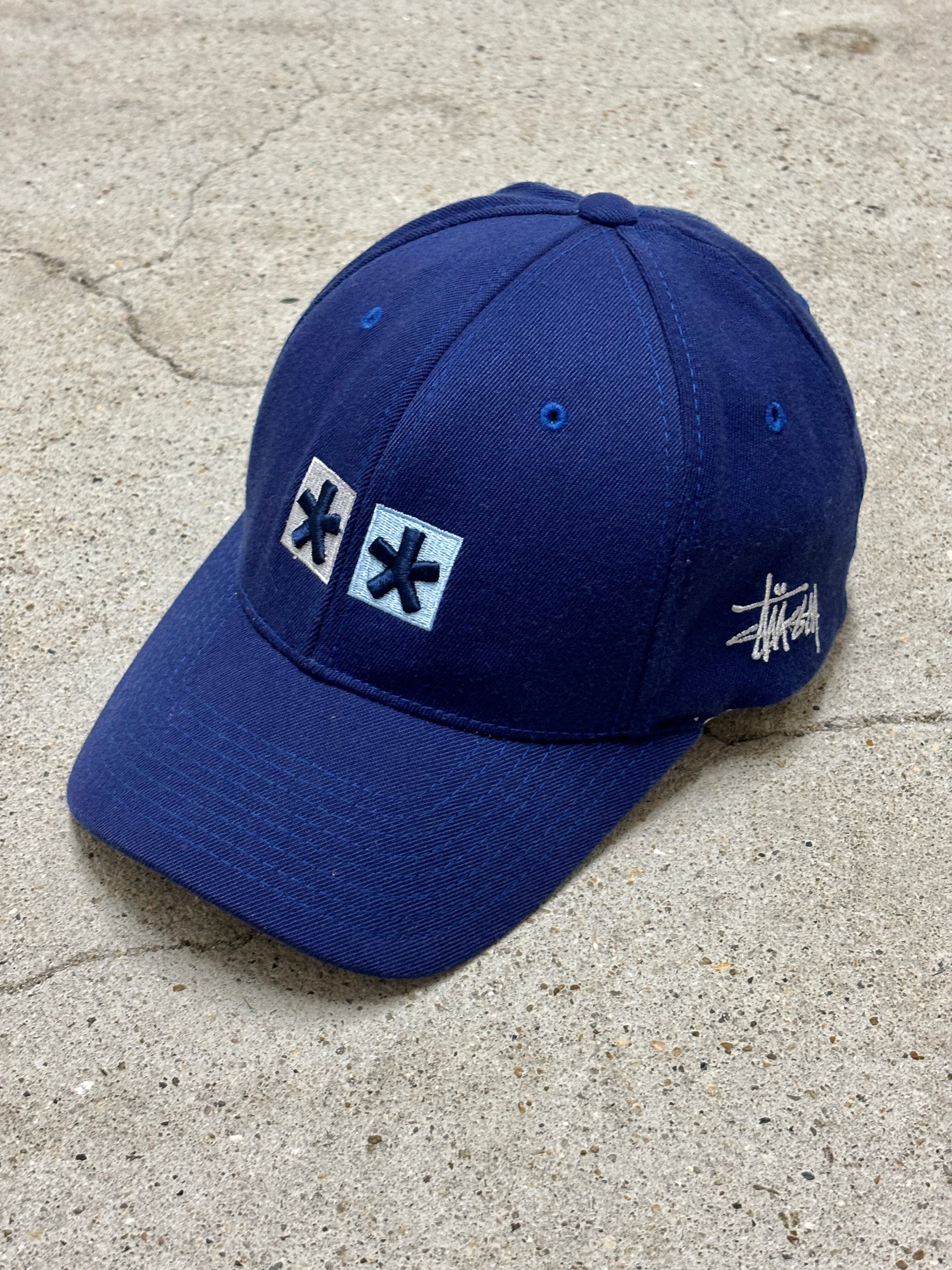 90～00s OLD STUSSY/HAZE Design Cap/紺タグ/S-M/ヘイズデザイン/ベ