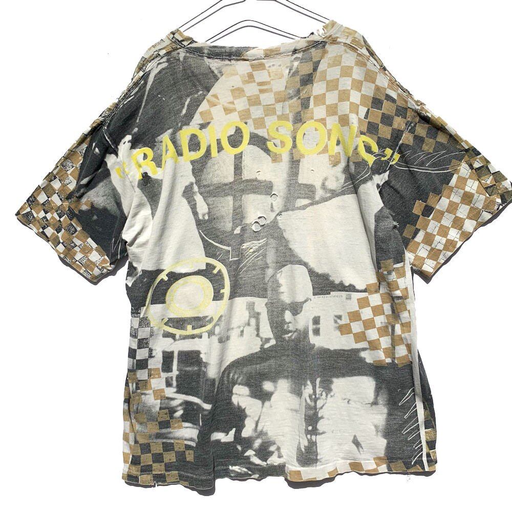 REM feat Krs One / Radio Song] Vintage T-shirt Total pattern [199 1s-]  Vintage T-Shirt | beruf