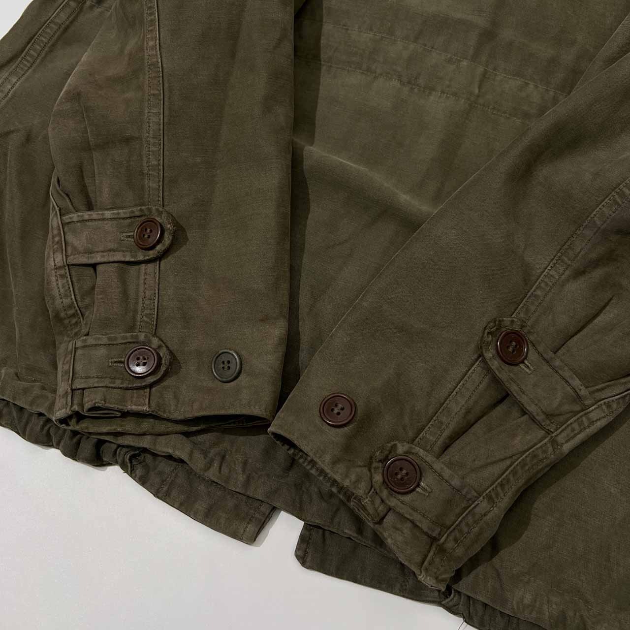 60s オランダ軍 MIRITALY ミリタリージャケット フィールドジャケット M~L程度 /カーキ/ARMY EURO vintage ビンテージ