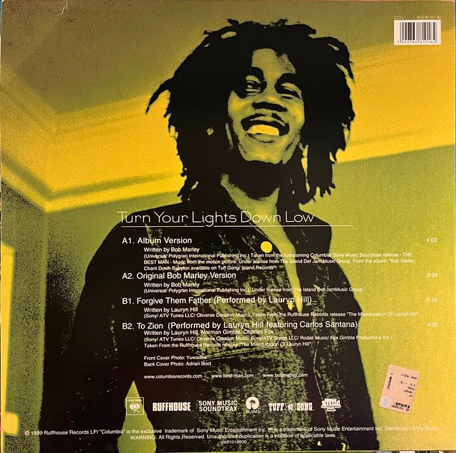 Bob Marley Featuring Lauryn Hill – Turn Your Lights Down Low (12