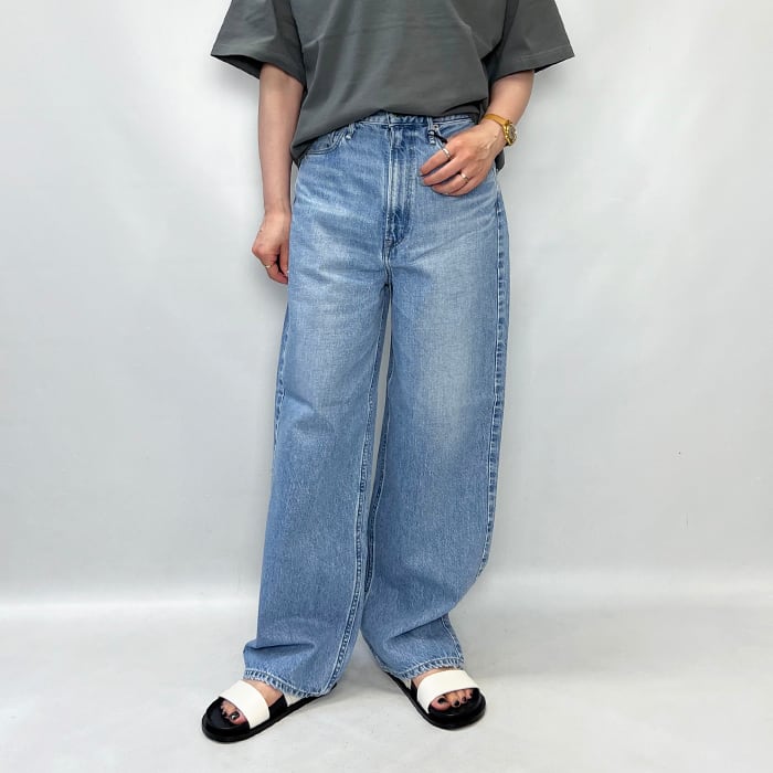 upper hights アッパーハイツ THE GARNET ワイドストレートデニム