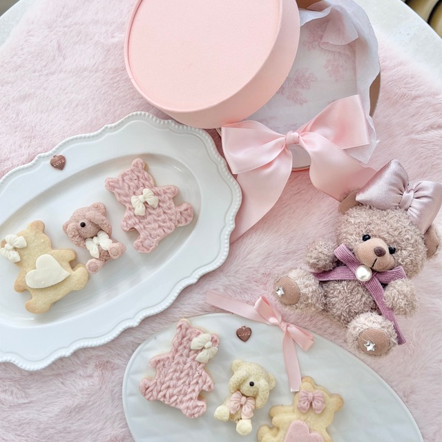 テディジンジャークッキー＆チョコBOX【テディジンジャーぬい付き♡】