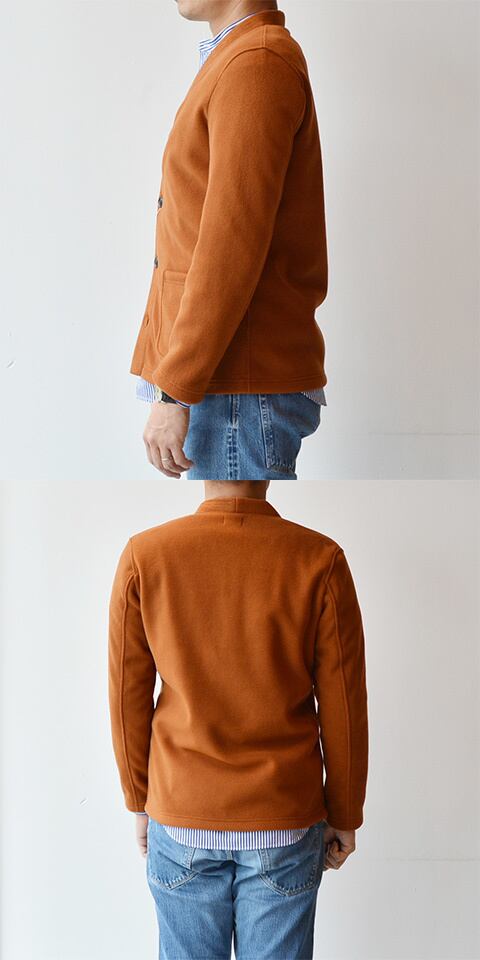 HARRISS(ハリス)ボンディングフリースカーディジャケット(HK182-05202)全2色