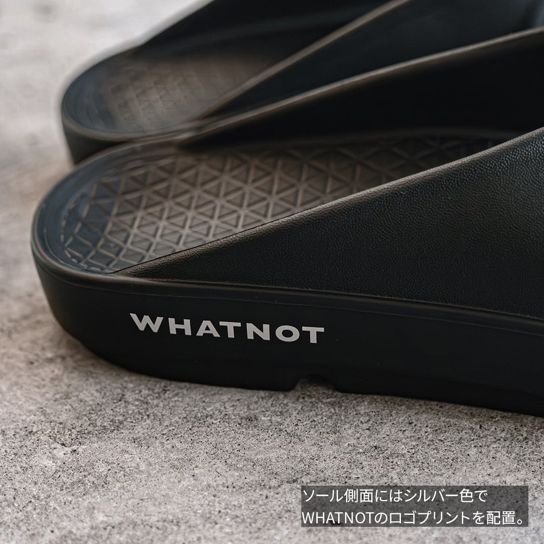 WHATNOT／リカバリーサンダル｜RECOVERY SANDAL | WHATNOT HARDWEAR STORE