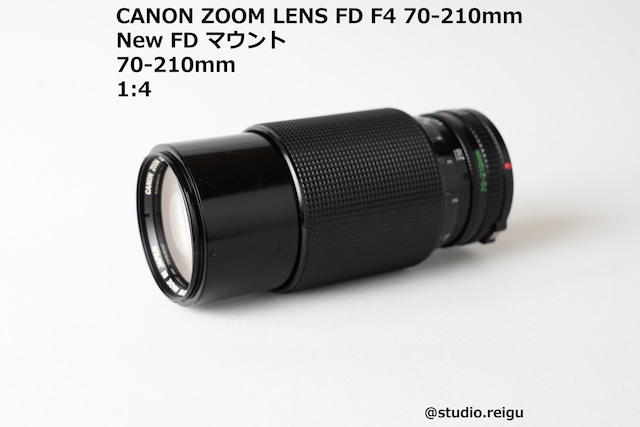 CANON ZOOM LENS New FD F4 70-210mm【2006C28】