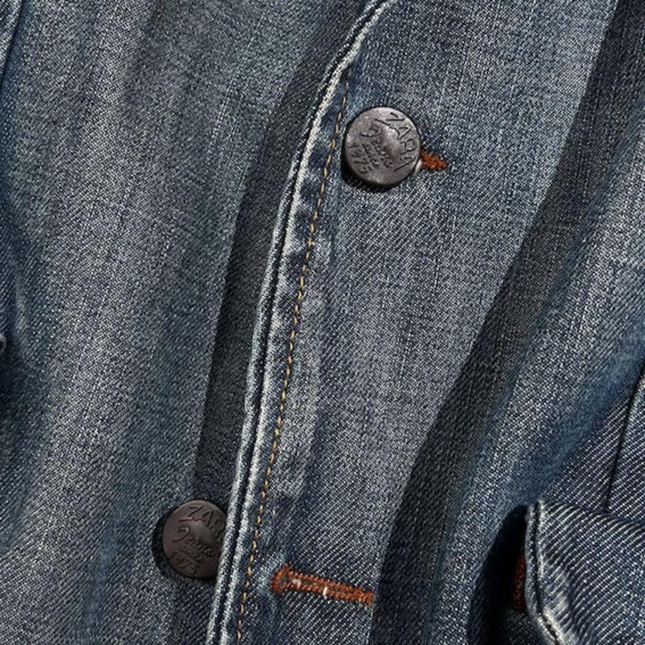 ZARA MAN ザラ テーラード デニムジャケット M/インディゴ系 メンズ  ワーク トルコ製