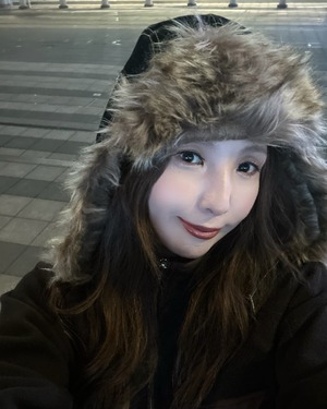 2way leather×fur flight cap／Black【ユニセックス】