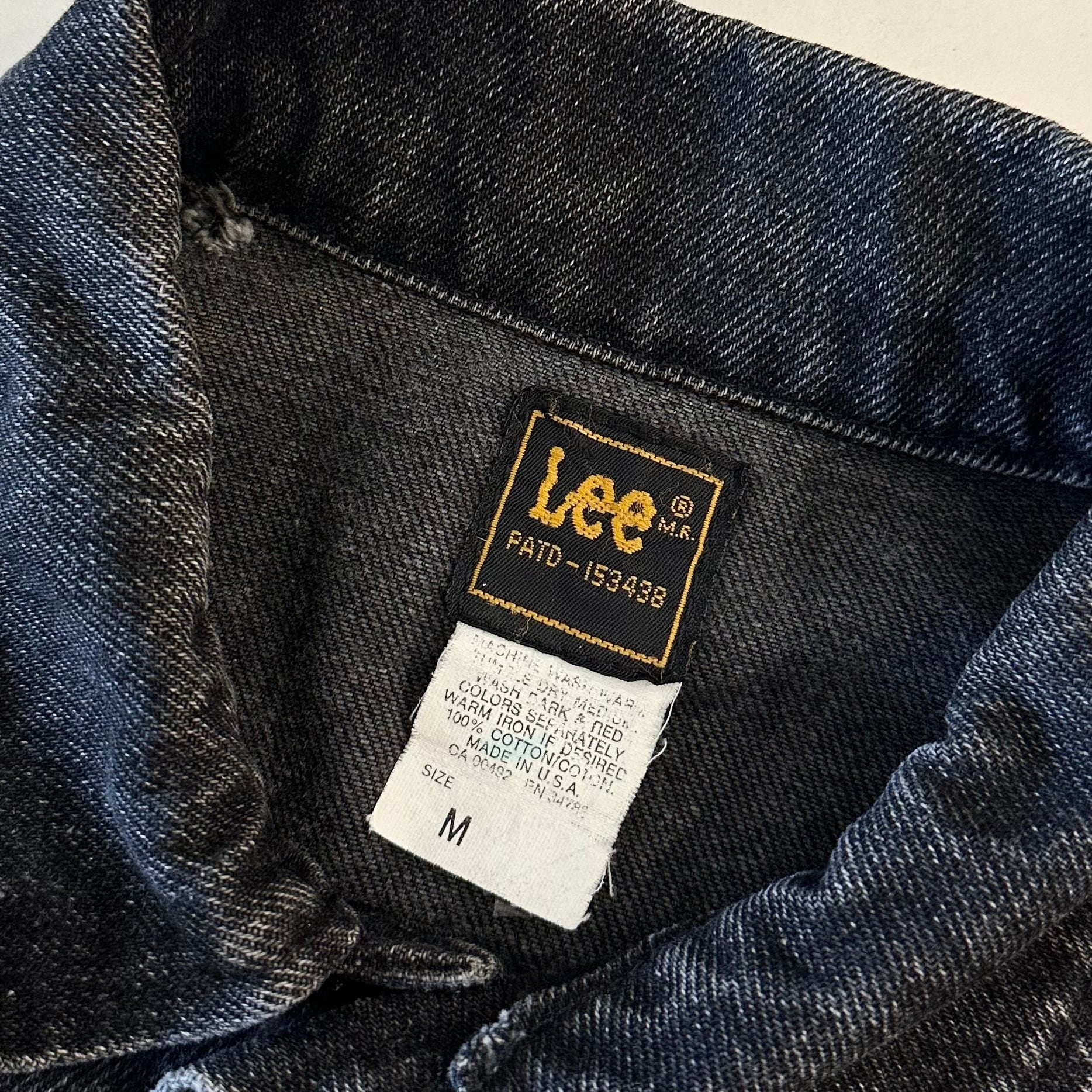90's LEE 220 DENIM JACKET BLACK | BerBerJin Yuhodo