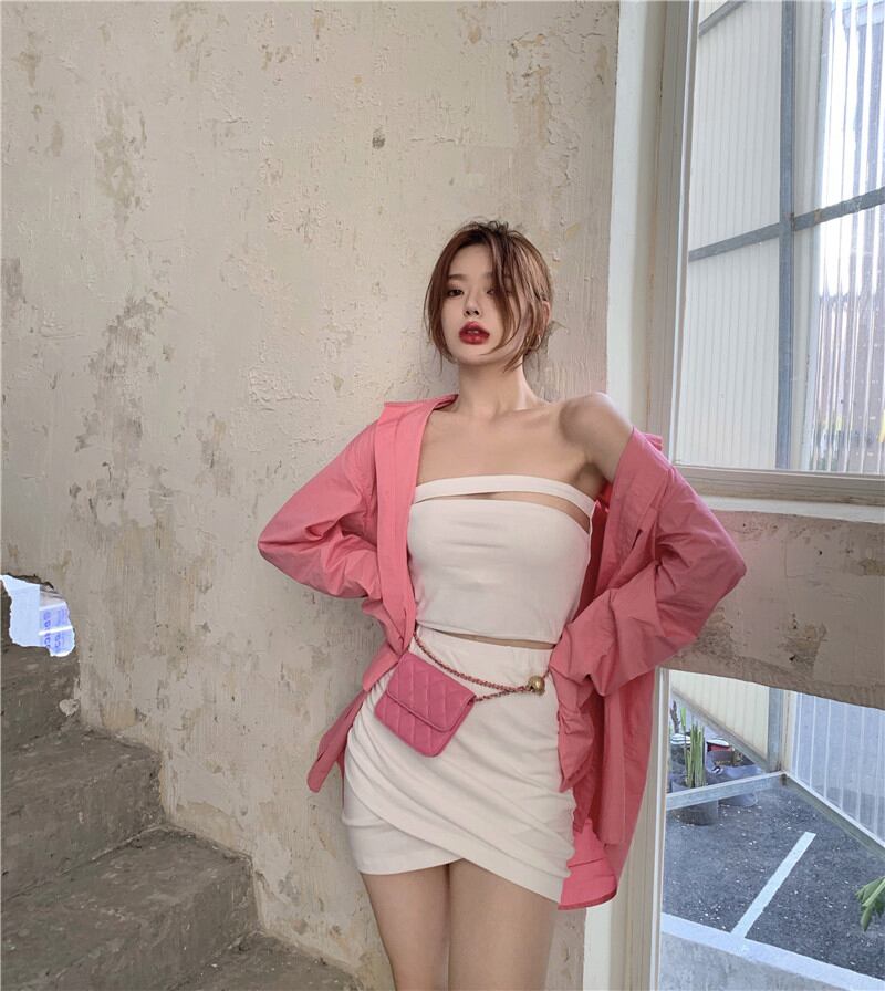 レトロ香港レターローズレッドシャツ女性秋ルーズレイジースタイル長袖シャツジャケットミドル丈トップ ブラックストロベリース11996132194