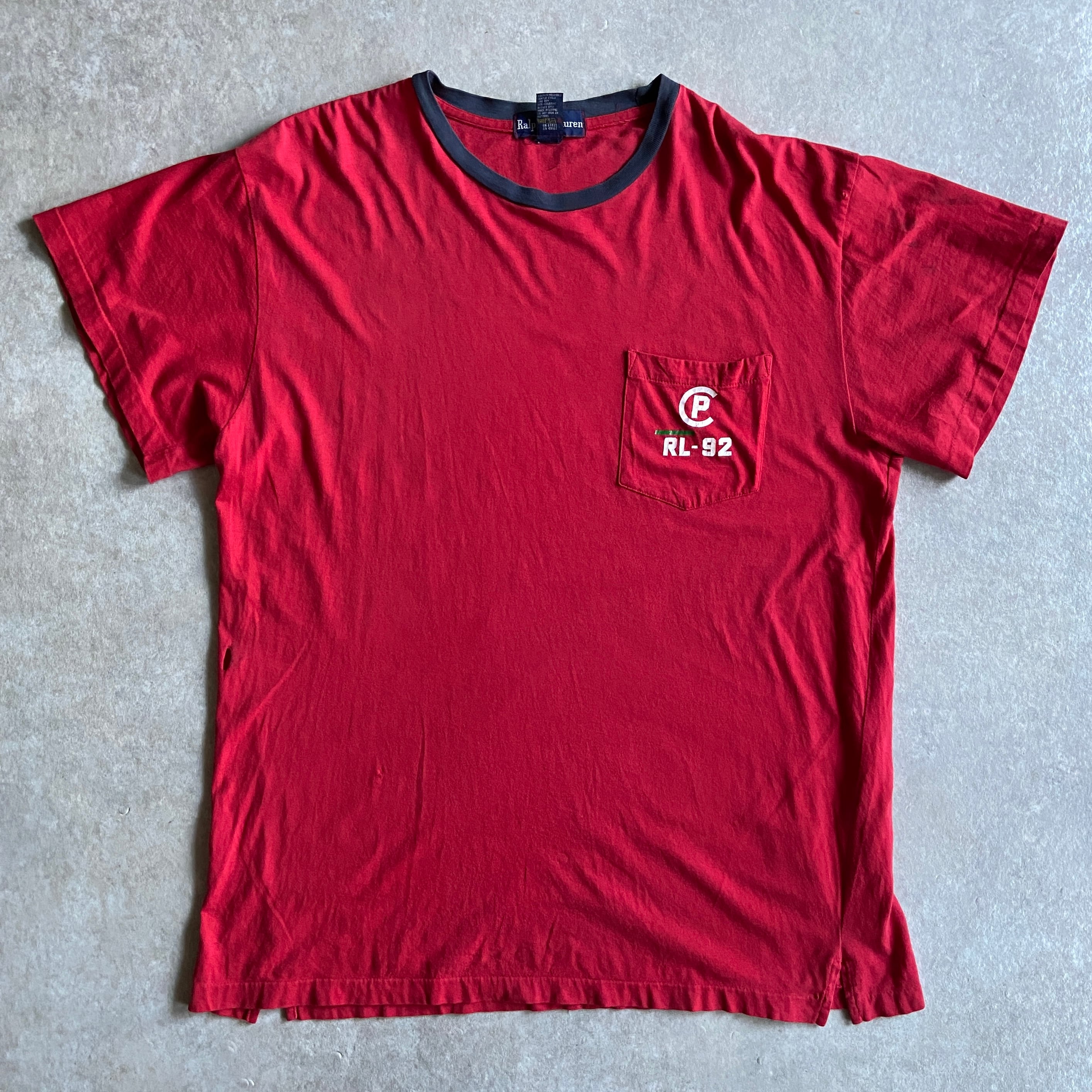 1990s Polo Ralph Lauren Pocket Tee XL位