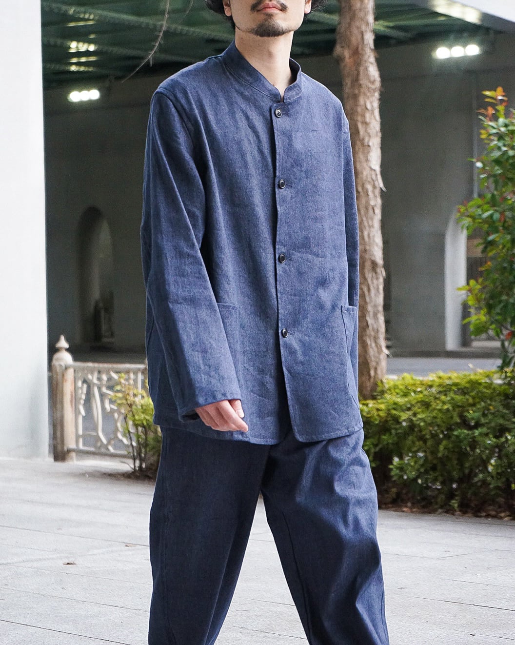 COMOLI 21SS フレンチブルー セットアップ size1