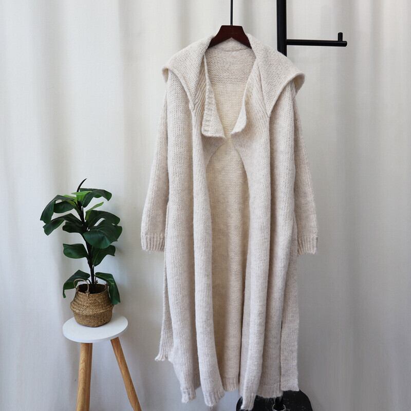 【outer】ロング丈ニットカーデ M26843