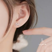 ミニマルリボンピアス