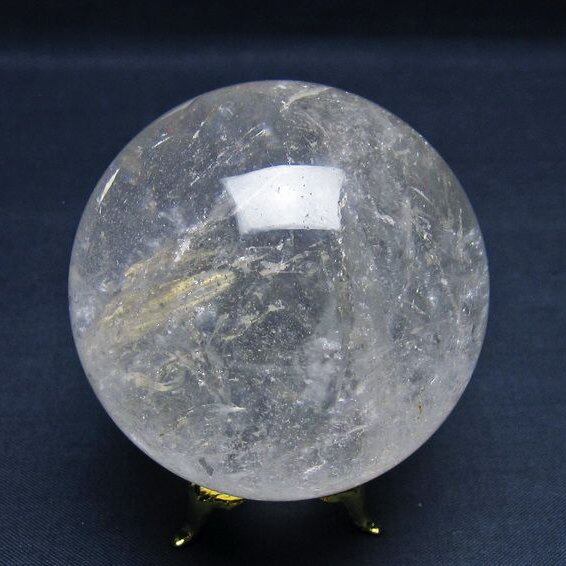 水晶 丸玉 64mm スフィア 水晶玉 球体 玉 一点物 151-7830