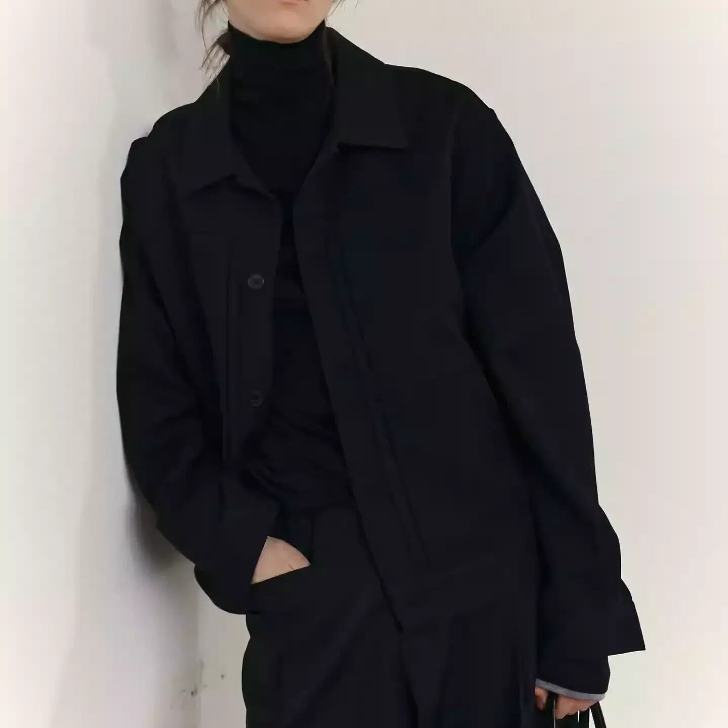 オーバーサイズシャツジャケット 1color MOJ0105