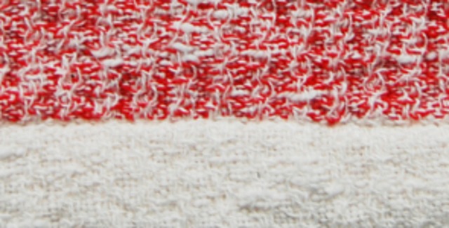 Kontex Rib Hand Towel Red