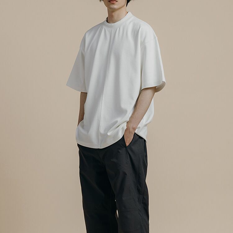 ★HEAVYWEIGHT DOUBLE COLLAR POCKET T-SHIRT　　　A0540