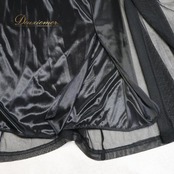 社交ダンス 衣装 Leirena レイリーナ スカート レッスンウェア ブラック系 伸縮 ストレッチ 練習 レッスン 無地 シンプル 黒 レース かわいい 上品 ダンス衣装 イベント ステージ パーティー おしゃれ レディース