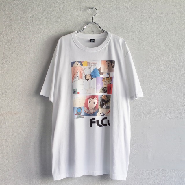“FLCL” Front Printed Design Anime T-shirt s/s