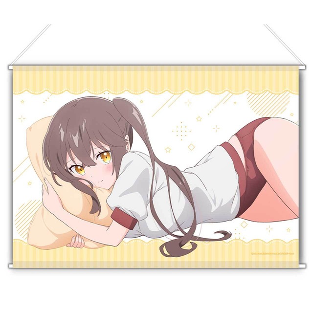 【4570077768029受注生産】佐々木とピーちゃん 【描き下ろし】B2タペストリー　お隣さん（体操服）