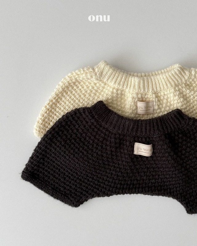 予約⌇onu/ Thick knit pants